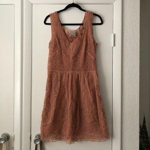 anthropologie lace dress